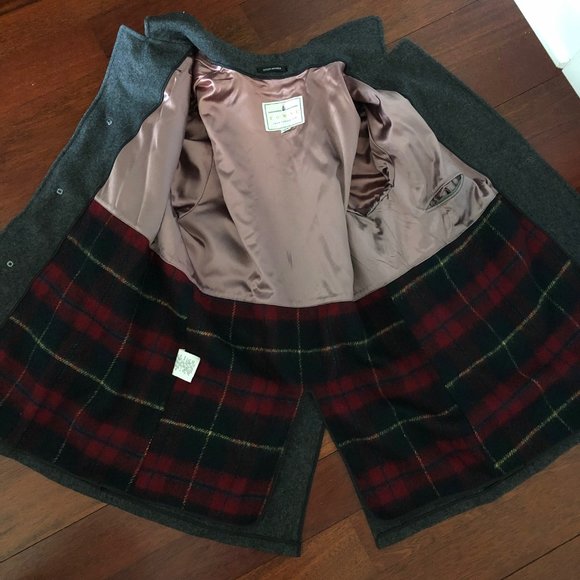 Wool Overcoat Single Breast - Towne from London Fog - Made in Canada - Excellent - Picture 3 of 8